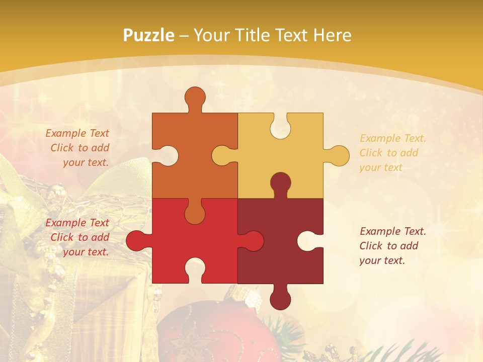 Year Abstract Shiny PowerPoint Template