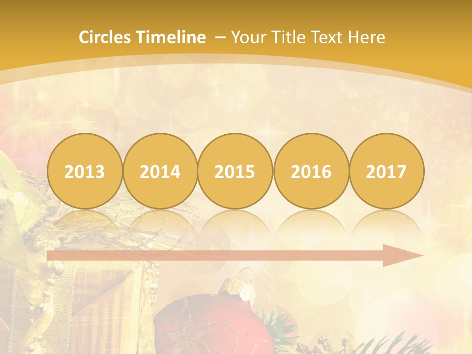 Year Abstract Shiny PowerPoint Template