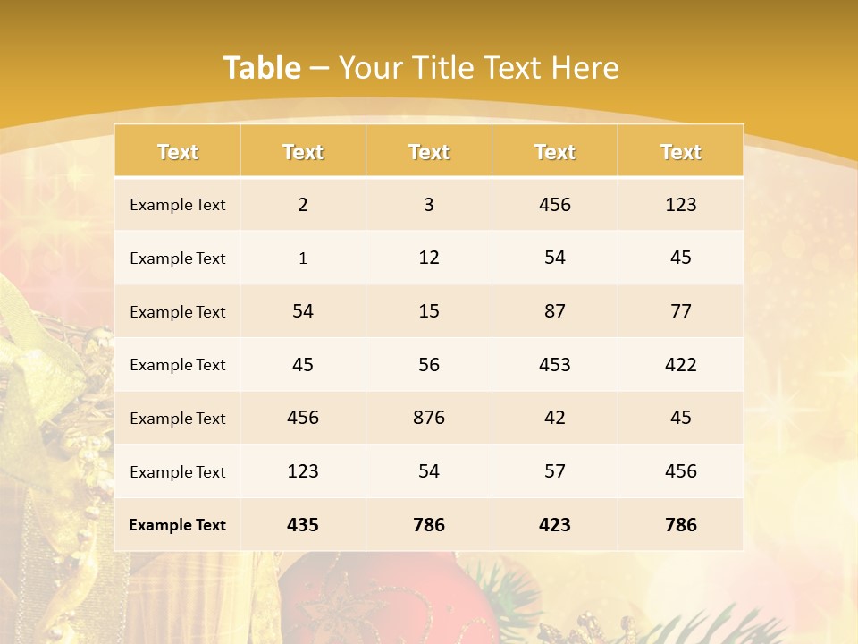 Year Abstract Shiny PowerPoint Template