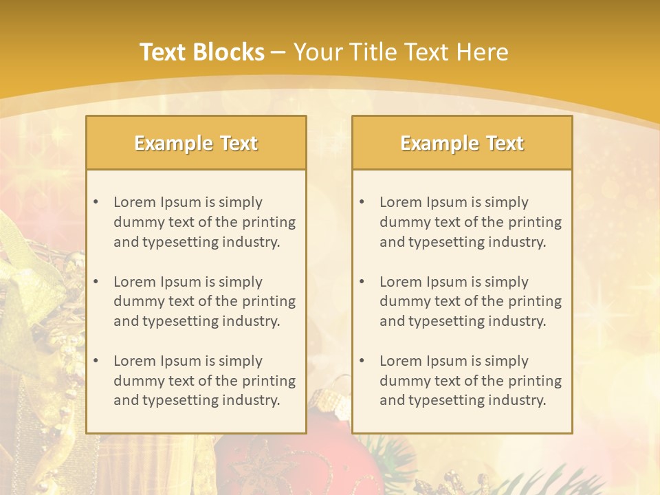 Year Abstract Shiny PowerPoint Template