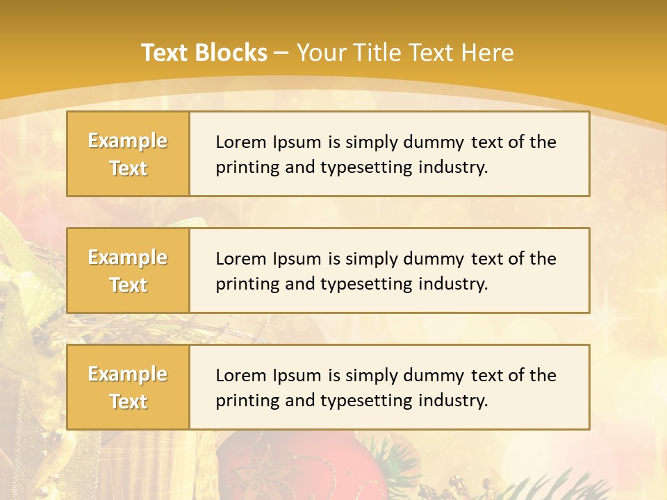 Year Abstract Shiny PowerPoint Template