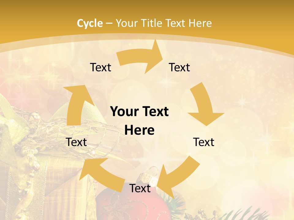 Year Abstract Shiny PowerPoint Template