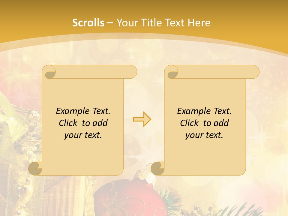 Year Abstract Shiny PowerPoint Template