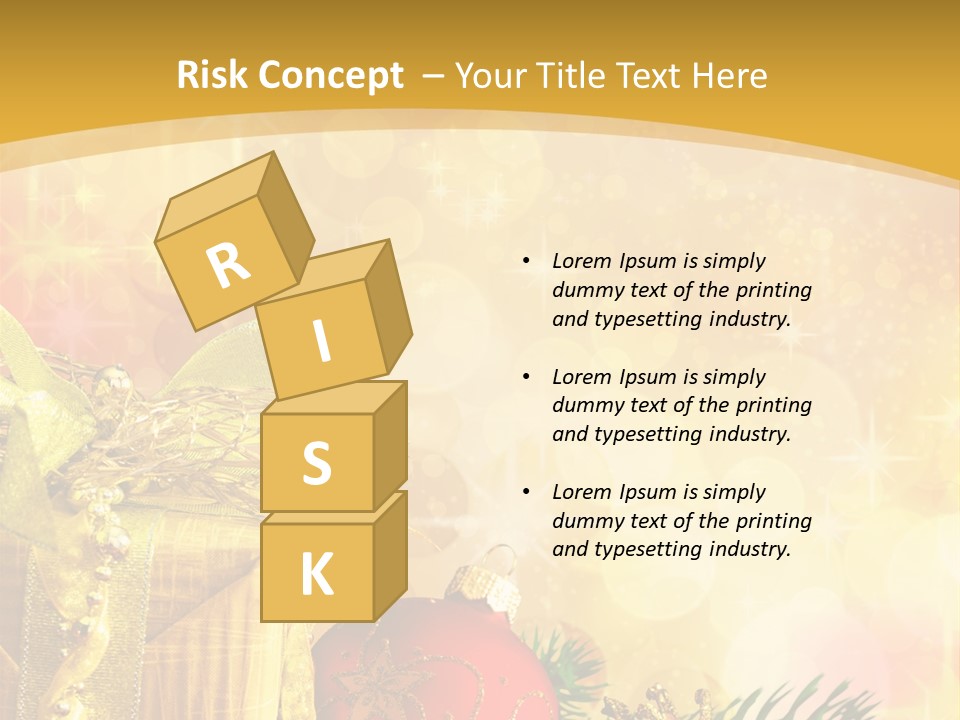 Year Abstract Shiny PowerPoint Template