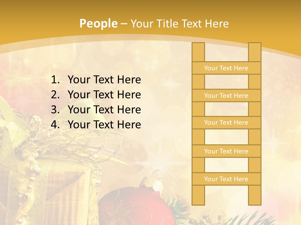 Year Abstract Shiny PowerPoint Template