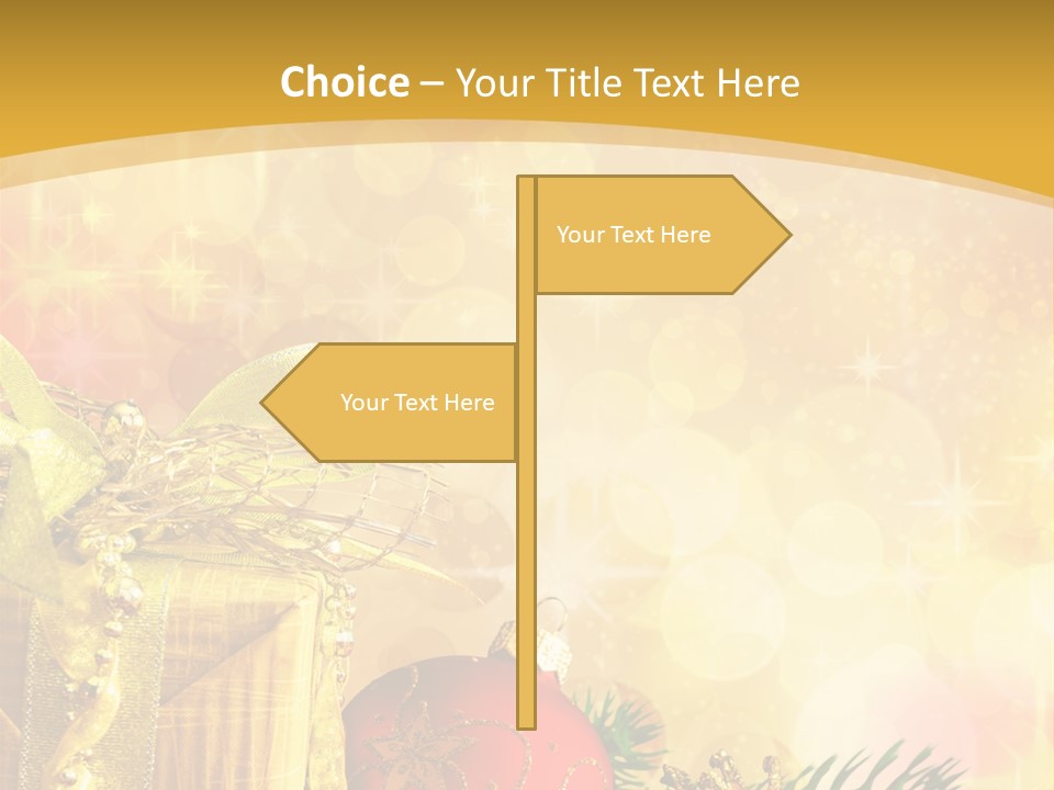 Year Abstract Shiny PowerPoint Template