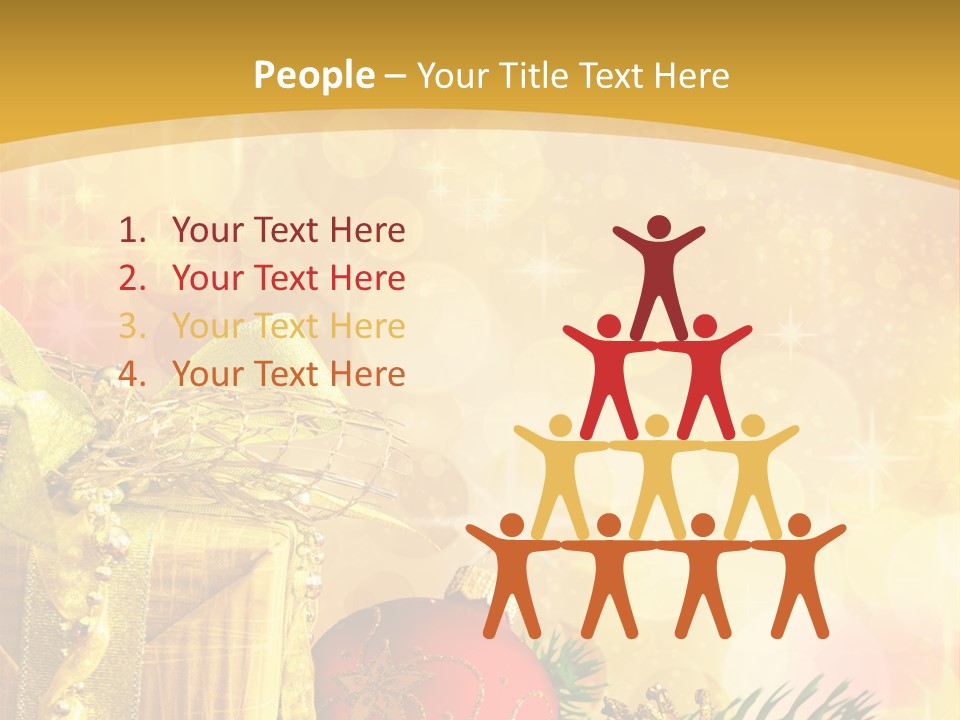 Year Abstract Shiny PowerPoint Template