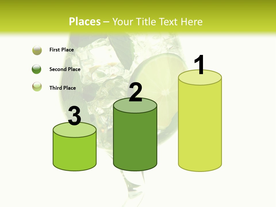 Liqueur Liquor Glacue PowerPoint Template