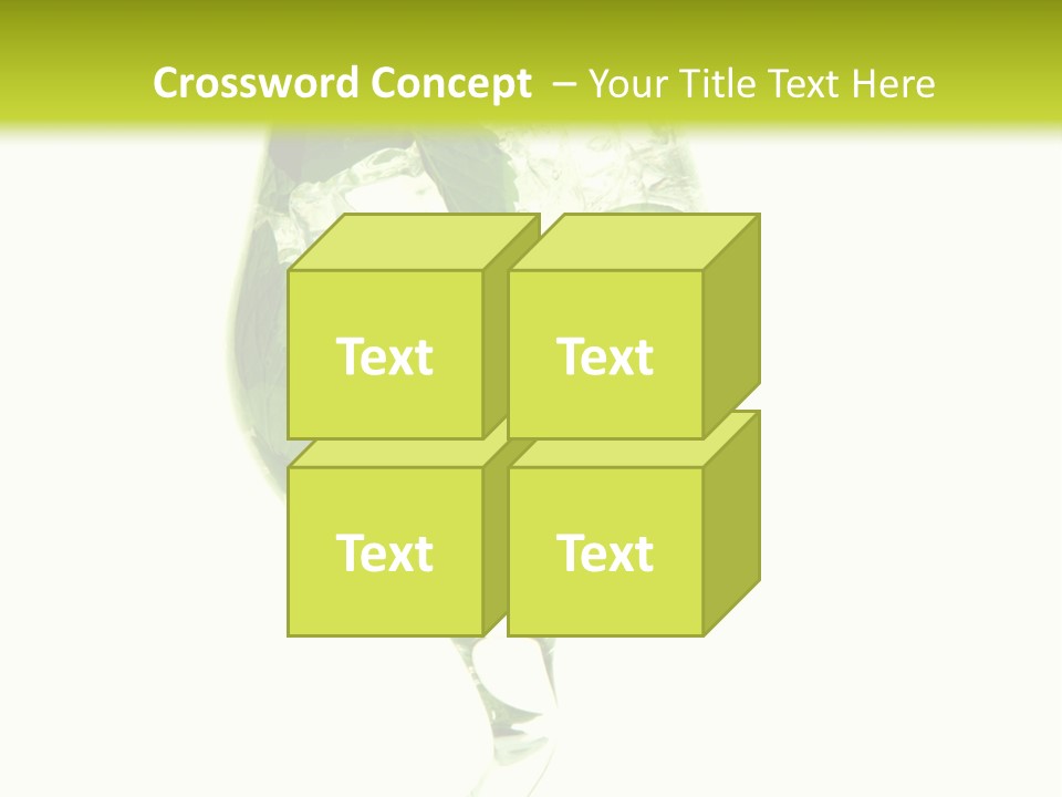 Liqueur Liquor Glacue PowerPoint Template