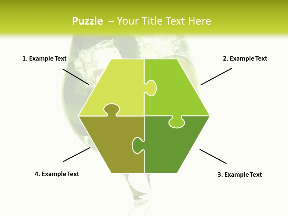 Liqueur Liquor Glacue PowerPoint Template