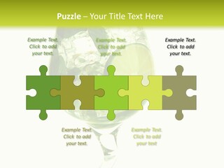 Liqueur Liquor Glacue PowerPoint Template