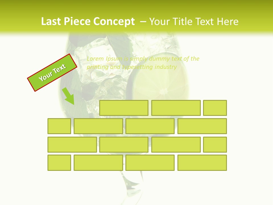 Liqueur Liquor Glacue PowerPoint Template