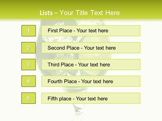 Liqueur Liquor Glacue PowerPoint Template