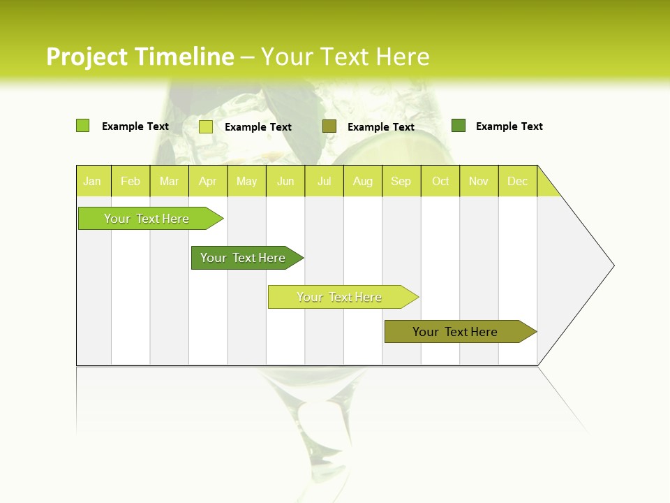 Liqueur Liquor Glacue PowerPoint Template