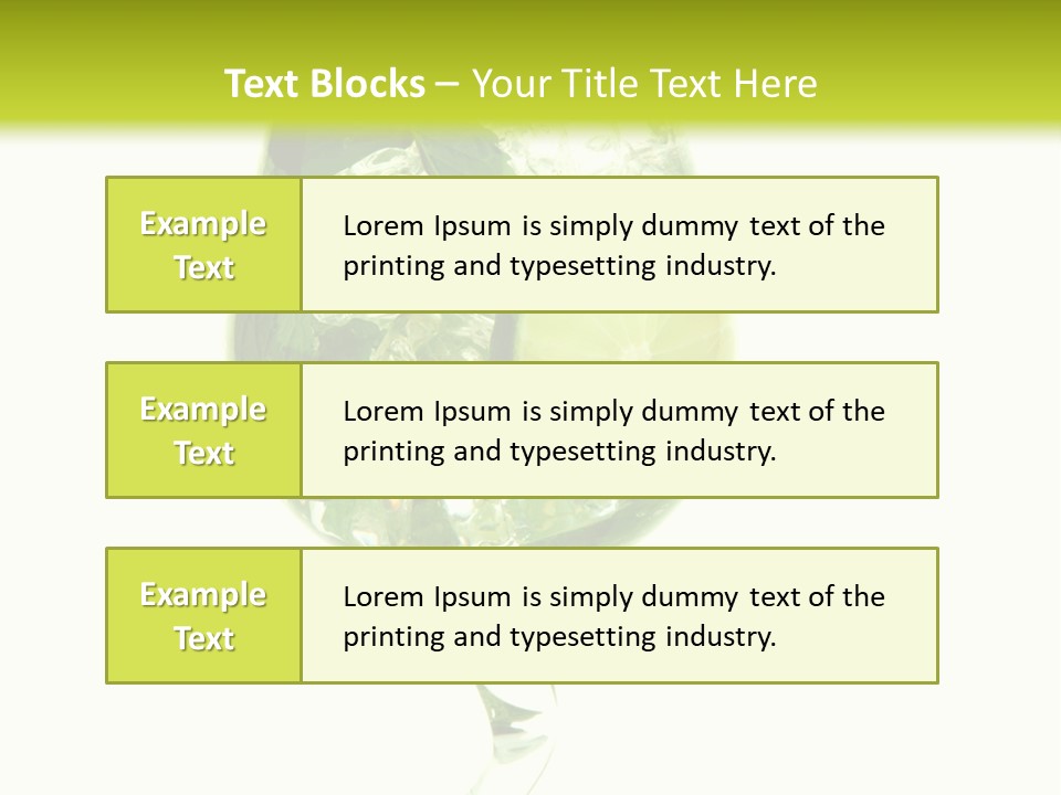 Liqueur Liquor Glacue PowerPoint Template