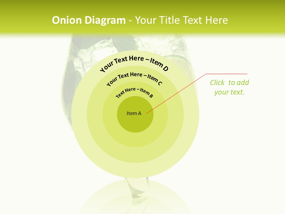 Liqueur Liquor Glacue PowerPoint Template