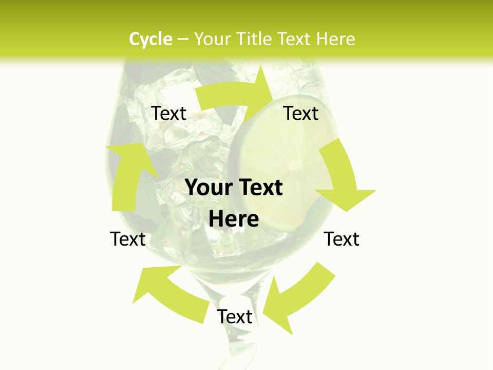 Liqueur Liquor Glacue PowerPoint Template