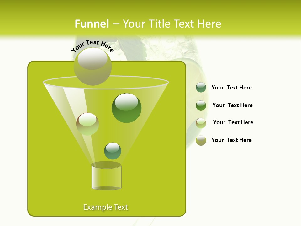 Liqueur Liquor Glacue PowerPoint Template