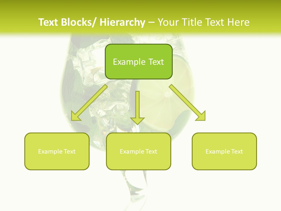 Liqueur Liquor Glacue PowerPoint Template