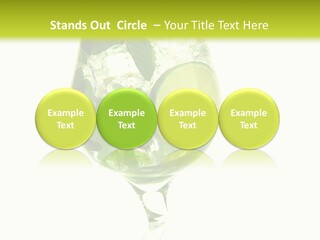 Liqueur Liquor Glacue PowerPoint Template