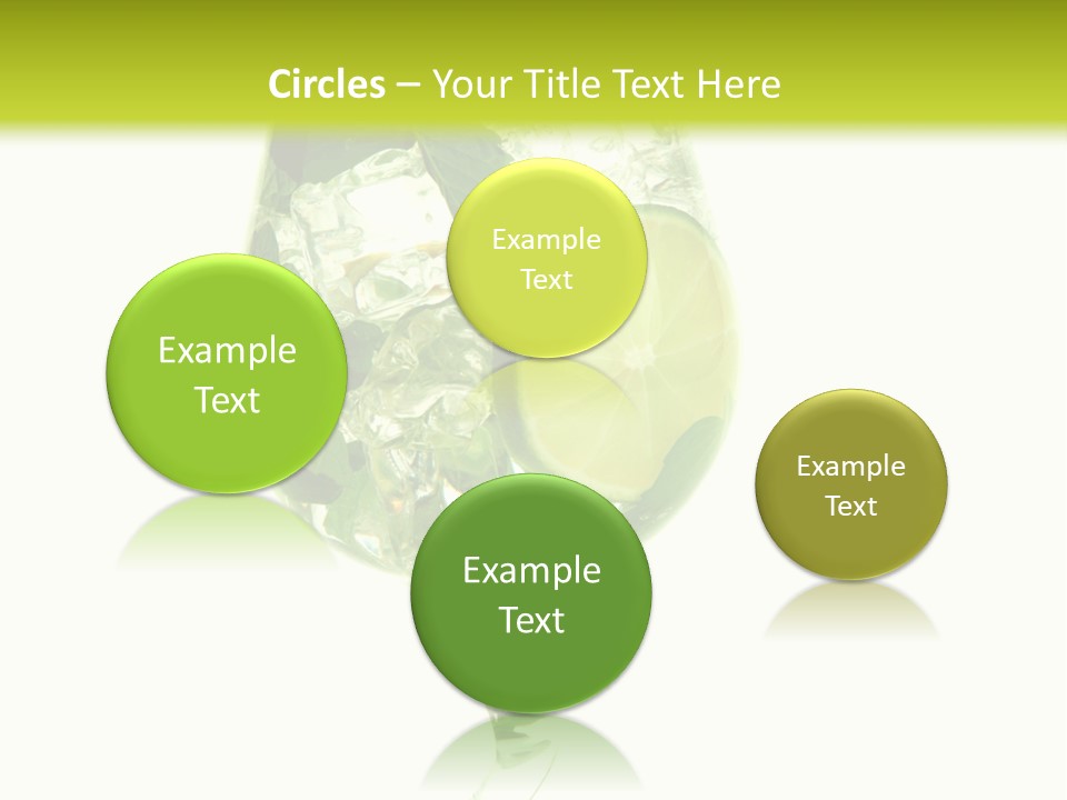 Liqueur Liquor Glacue PowerPoint Template