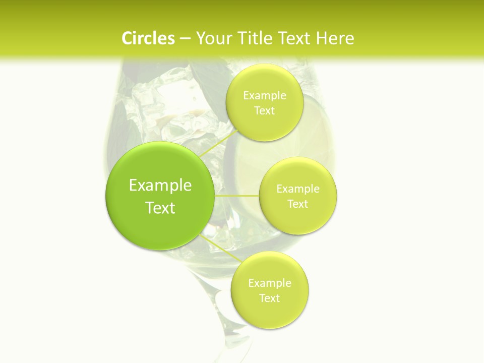 Liqueur Liquor Glacue PowerPoint Template