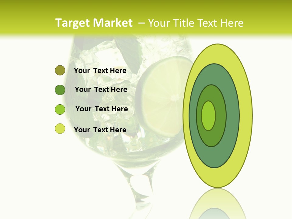 Liqueur Liquor Glacue PowerPoint Template