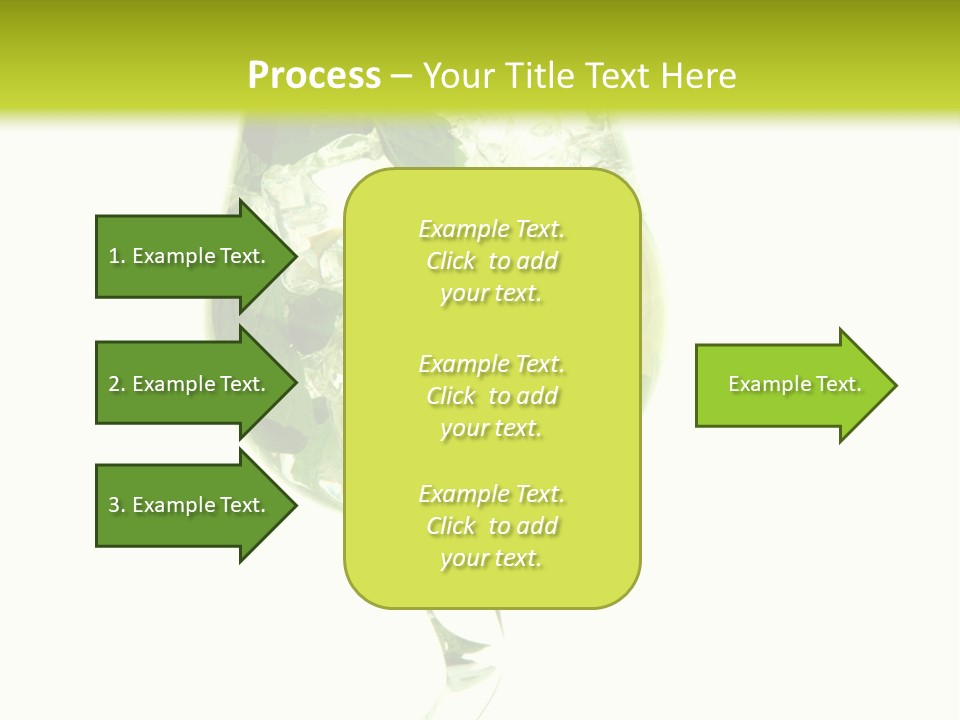 Liqueur Liquor Glacue PowerPoint Template