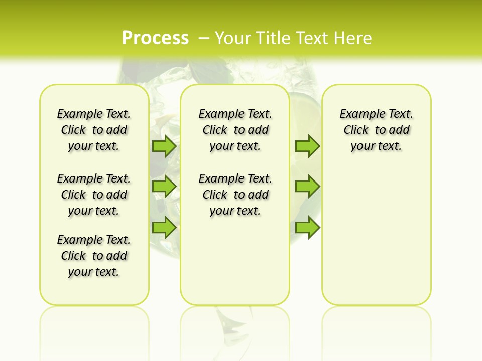 Liqueur Liquor Glacue PowerPoint Template