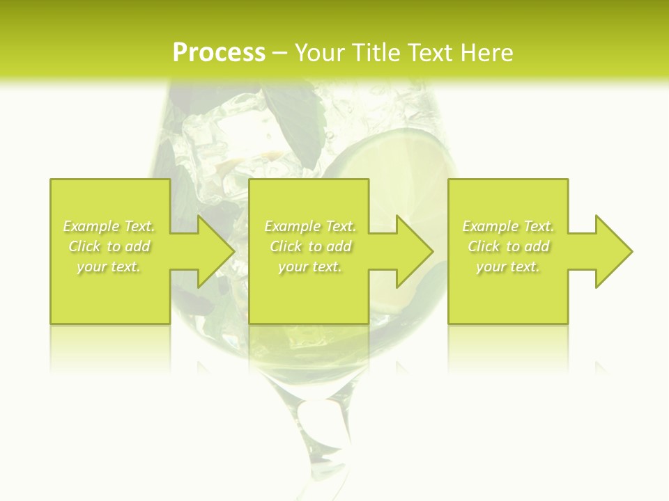 Liqueur Liquor Glacue PowerPoint Template