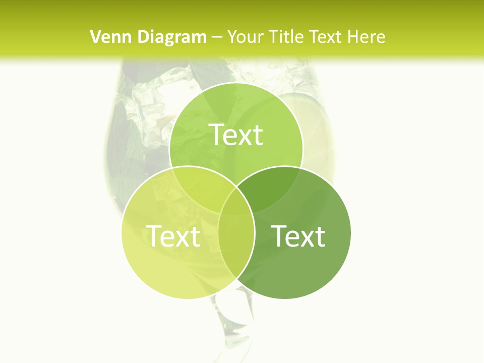 Liqueur Liquor Glacue PowerPoint Template