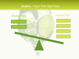 Liqueur Liquor Glacue PowerPoint Template