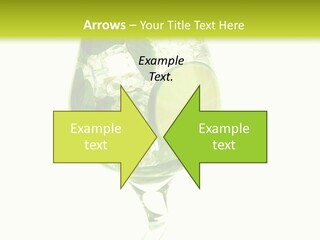 Liqueur Liquor Glacue PowerPoint Template