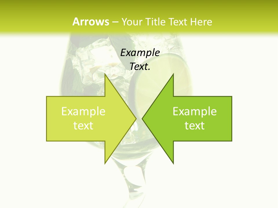 Liqueur Liquor Glacue PowerPoint Template