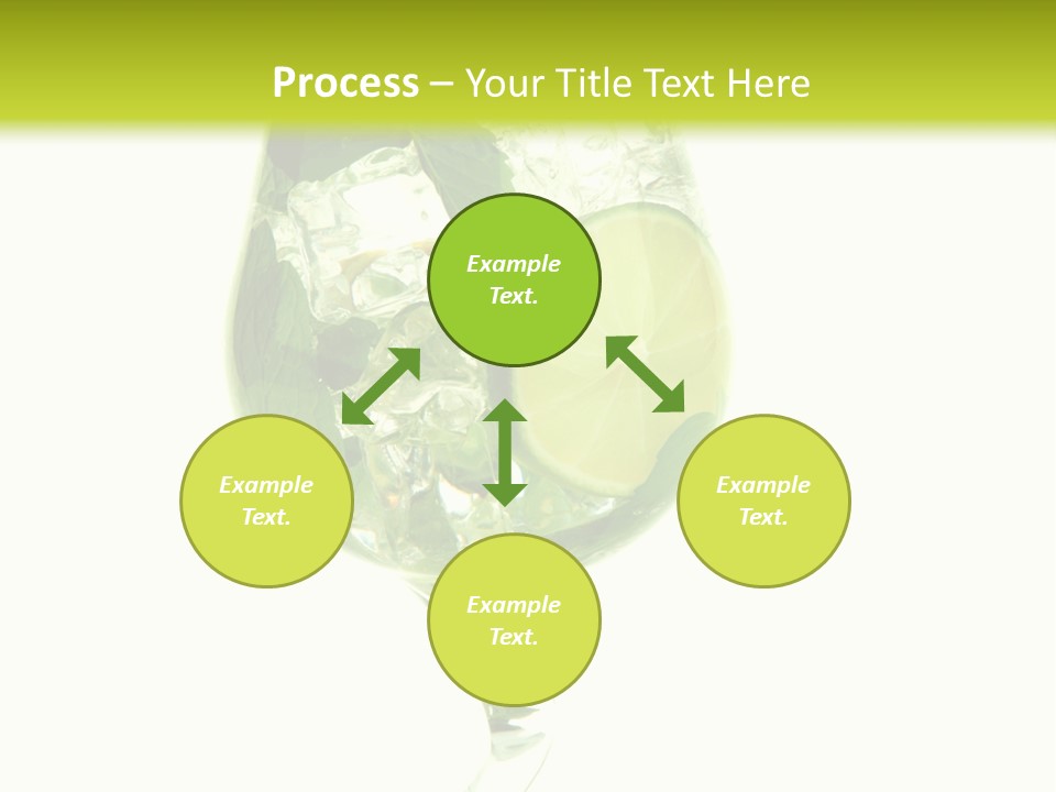 Liqueur Liquor Glacue PowerPoint Template