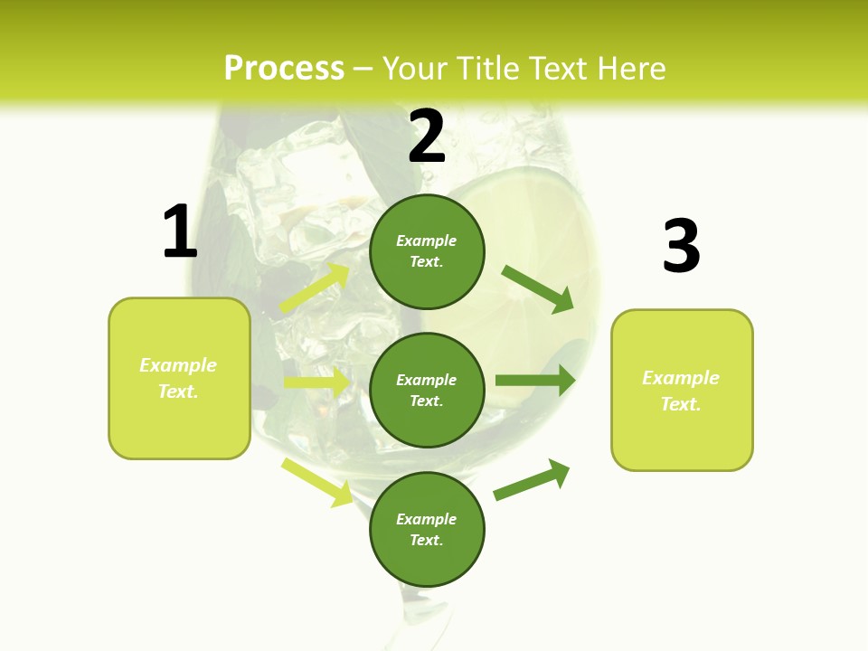 Liqueur Liquor Glacue PowerPoint Template