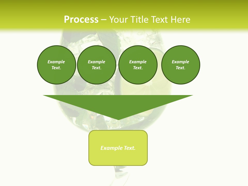 Liqueur Liquor Glacue PowerPoint Template