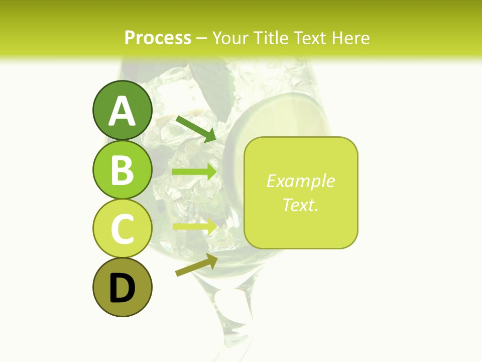 Liqueur Liquor Glacue PowerPoint Template