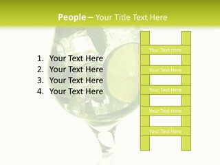 Liqueur Liquor Glacue PowerPoint Template