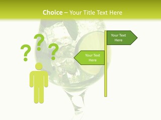 Liqueur Liquor Glacue PowerPoint Template