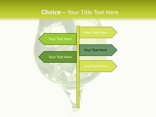 Liqueur Liquor Glacue PowerPoint Template