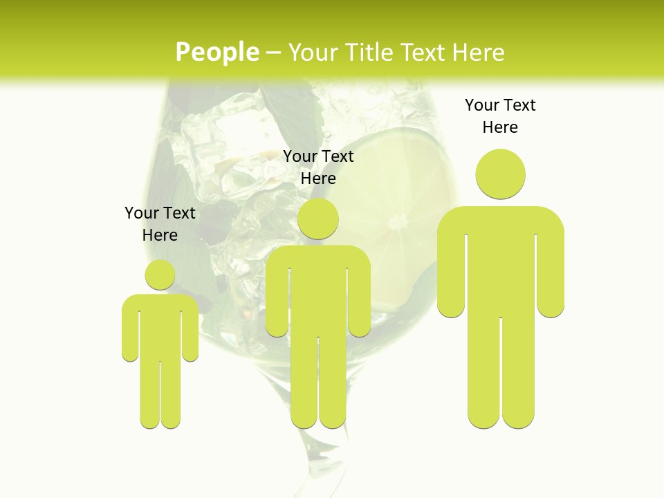 Liqueur Liquor Glacue PowerPoint Template