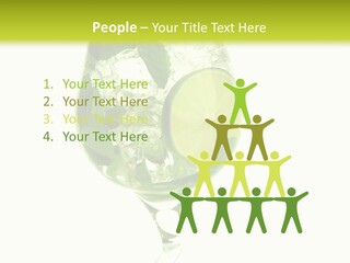 Liqueur Liquor Glacue PowerPoint Template