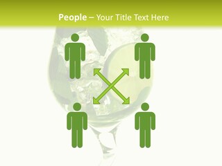 Liqueur Liquor Glacue PowerPoint Template