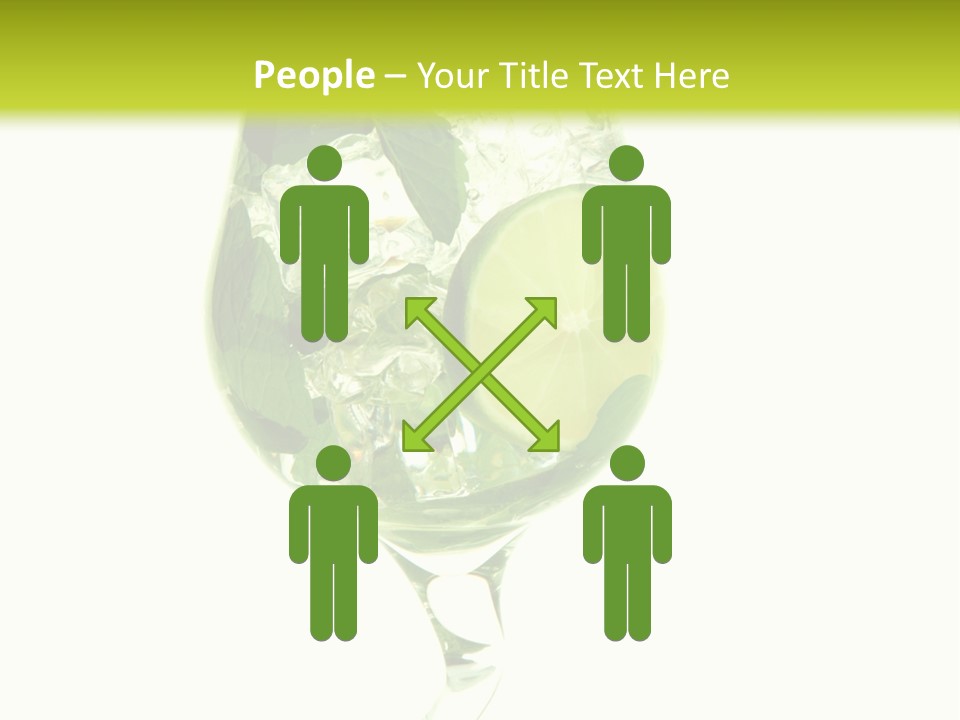 Liqueur Liquor Glacue PowerPoint Template