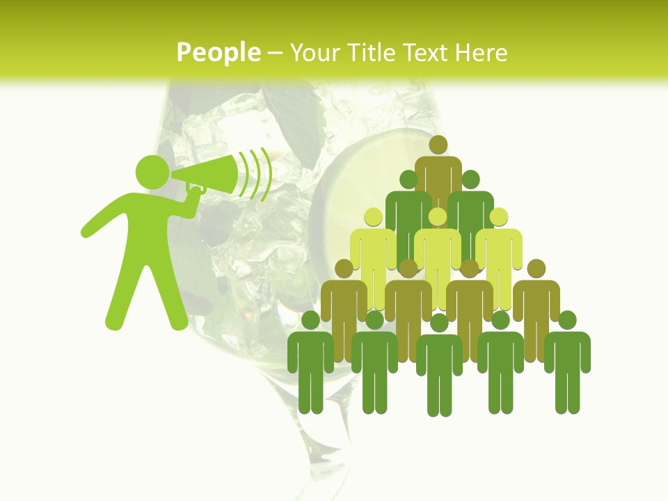 Liqueur Liquor Glacue PowerPoint Template