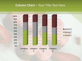 Piece Dessert Plate PowerPoint Template