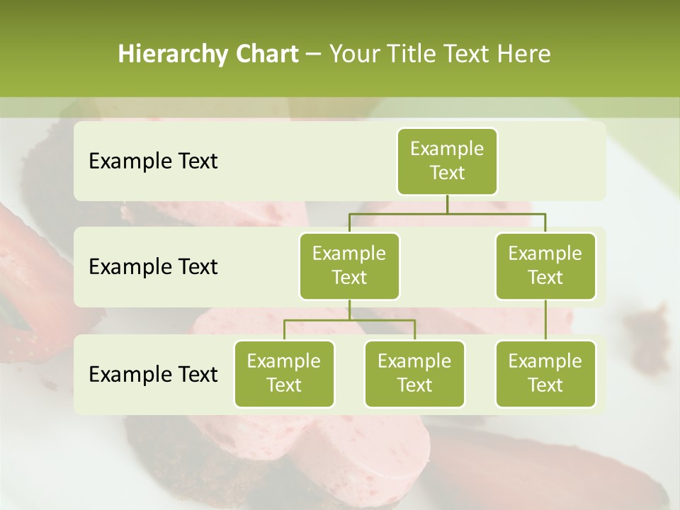 Piece Dessert Plate PowerPoint Template