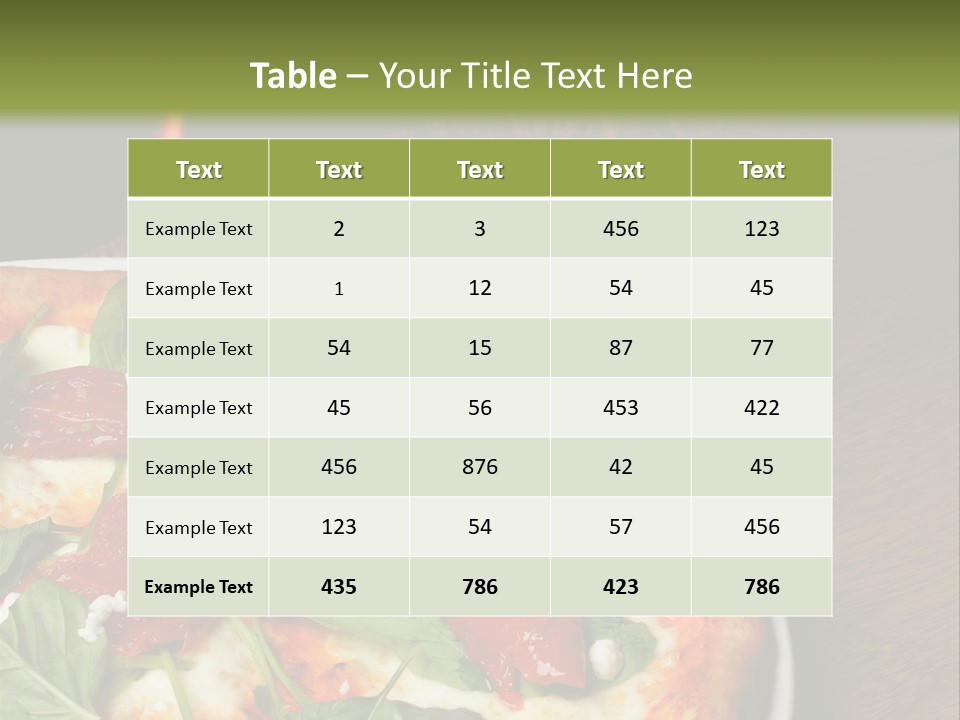 Tomato Hot Healthy PowerPoint Template