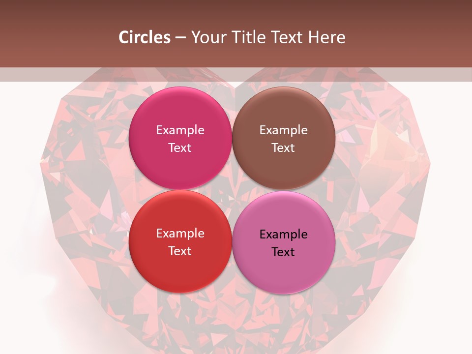 Glamour Luxury Refraction PowerPoint Template